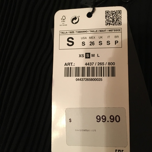 NWT Zara Dressy Jumper - Picture 7 of 7